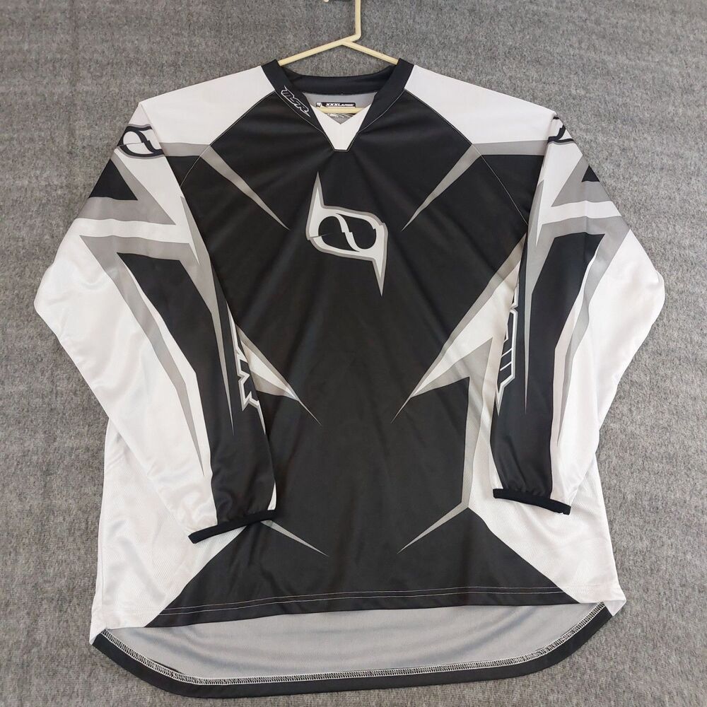 MSR Renegade Jersey Racing Adult Mens XXXLarge Black White Motorcycle ATV Riding